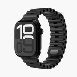 Vonmählen Wave Band 2 Cinghia Nero Silicone