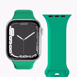 Vonmählen Classic Band 2 Green Haven Cinghia Verde Silicone - Vista aggiuntiva 2