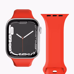 Vonmählen Classic Band 2 Cinghia Rosso Silicone - Vista aggiuntiva 2