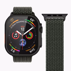 Vonmählen AWS00196 accessorio indossabile intelligente Band Nero, Oliva Nylon - Vista aggiuntiva 2