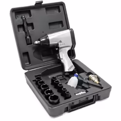 [Kit completo] - Include avvitatore a impulsi e 17 accessori per una vasta gamma di applicazioni, ideale per ogni officina [P ...