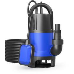 Wiltec - Pompa sommersa acque nere 750 w 12500 l/h Elettropompa a immersione per pozzo giardino