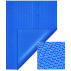 Copertura a bolle d'aria per piscina rettangolare 5x8m blu Protezione isotermica