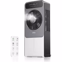 [Funzione di nebulizzazione] - Il ventilatore nebulizzatore utilizza un serbatoio da 1,5 litri per distribuire l’acqua nell’a ...