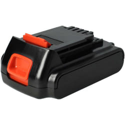 Vhbw - Batteria compatibile con Black & Decker BDCDD186K, BDCDD18N, BDCDS18, BDCF18, BDCH188N attrezzi da lavoro (2000mAh, 18V, Li-Ion)