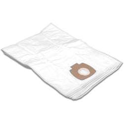 Vhbw - 5x sacchetti sostituisce Metabo 630296000 per aspirapolvere - in microfibra, bianco