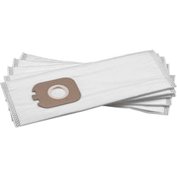 5x sacchetto compatibile con Rowenta Powerline Eco RH7655IA, RH7665IA aspirapolvere - in microfibra, 30cm x 13cm, bianco - Vhbw