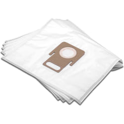 5x sacchetti compatibile con Thomas Multi-Clean X8, Pet & Family aspirapolvere - in microfibra, bianco - Vhbw