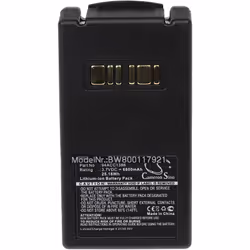 vhbw - the clever way - Batteria ricaricabile di ricambio, compatibile e di alta qualità, ad alta capacità, per lettore di co ...