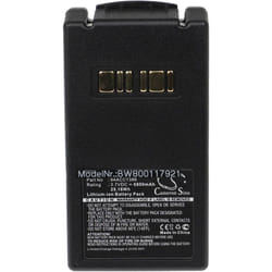Vhbw - batteria sostituisce Datalogic BT-10, BT-26 per lettore di codici a barre, pos (6800mAh, 3,7V, Li-Ion)