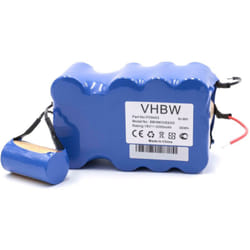 1x batteria compatibile con Bosch BBHMove4, BBHMove6, BBHMove6/03 aspirapolvere (2000mAh, 18V, NiMH) - Vhbw