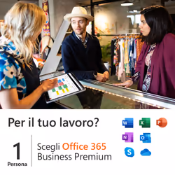 Microsoft Office 365 Business Premium Suite Office 1 licenza/e ITA 1 anno/i - Vista aggiuntiva 3