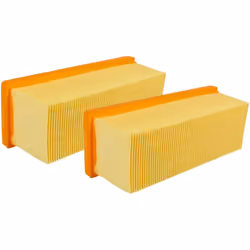vhbw - the clever way Set di 2x filtri laminati piatti per diverse tipologie di aspirapolvere multiuso - Sostituendo regolarm ...