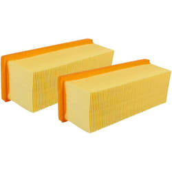 2x filtri compatibile con Kärcher se 5.100, se 6.100, A2701, A2801 Plus, se 3001, A2731 pt, se 2001 - Filtro principale, filtro a pieghe piatte - Vhbw