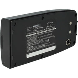 Batteria compatibile con Topcon GTS-330, GTS-332N, GTS-250 Series Total Station dispositivo di misurazione (2700mAh, 7,2V, NiMH) - Vhbw