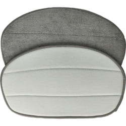 Vhbw - 2x panno compatibile con Leifheit CleanTenso scopa a vapore - microfibra, grigio