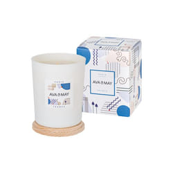AVA & MAY CA-PA-200 bougie en cire Cylindre Bergamote, Jasmin, Rose Blanc, Bois 1 pièce(s)