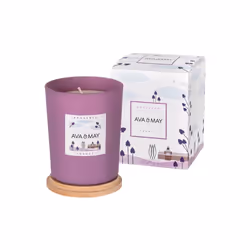 AVA & MAY CA-PR-180, Cylindre, Lavande, Blanc, Bois, Lavande, 40 h, 1 pièce(s)