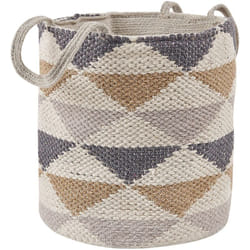 Cesta in cotone color beige Madola