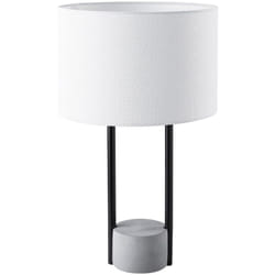Lampada da tavolo bianca 60cm Remus