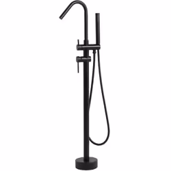 Esclusiva rubinetteria freestanding. Questo rubinetto per doccia è perfetto per ogni vasca da bagno indipendente. Realizzato  ...