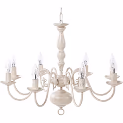 Lampada a sospensione candeliere in stile retrò. Questo lampadario dal design classico è la scelta ideale per interni in stil ...