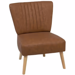 Originale poltrona in stile retrò. La forma funzionale e il design minimalistico di questa poltroncina la rendono adatta a es ...