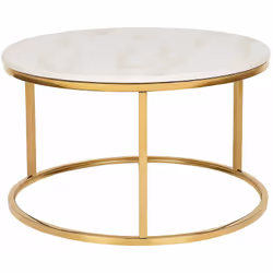 Elegante tavolino da caffè dal design geometrico . Grazie al piano realizzato in resistente MDF impiallacciato ad effetto mar ...
