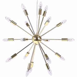 Elegante lampada a sospensione. Apri le porte al lusso con questo prezioso lampadario in stile glamour. Realizzato in durevol ...