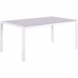 Elegante tavolo da giardino in alluminio. Elegante e robusto, questo tavolo da pranzo da giardino moderno, è la scelta ideale ...