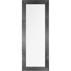 Specchio da parete in color nero 50x130cm Draveil