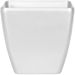 Vaso per Piante Argilla Sintetica Argentata Esterni o Interni 49 x 49 cm Astras