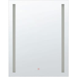 Beliani - Specchio da parete a led 60 x 80 cm martinet Martinet