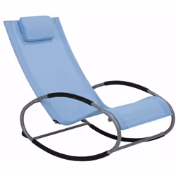 Sedia a dondolo da giardino. Stile contemporaneo e massima ergonomia, queste le caratteristiche principali di questa sedia a  ...