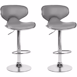 Set di 2 sgabelli regolabili con un design senza pari. Arricchisci la tua zona pranzo con questo sgabello da bar funzionale e ...