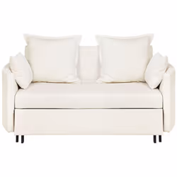 Comodo divano 2 posti con funzione letto. Questo divano letto è l'ideale per una stanza o una zona giorno piccoli. Dal design ...
