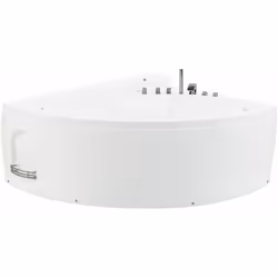Moderna vasca idromassaggio angolare con illuminazione LED. Arreda il bagno con questa splendida vasca idromassaggio dal desi ...