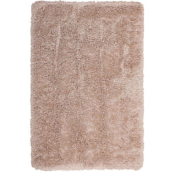 Beliani - Tappeto shaggy rettangolare di color beige 140 x 200 cm Cide