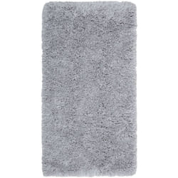 Beliani - Tappeto shaggyin color grigio chiaro 80 x 150 cm Cide