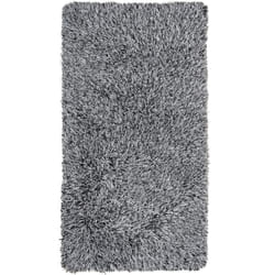 Beliani - Tappeto shaggy in color grigio sale e pepe 80 x 150 cm Cide