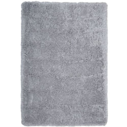 Beliani - Tappeto shaggy in color grigio chiaro 160 x 230 cm Cide