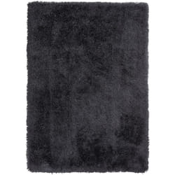 Beliani - Tappeto pelo lungo 160 x 230 cm Nero Cide