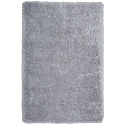 Beliani - Tappeto shaggy in color grigio chiaro 200 x 300 cm Cide