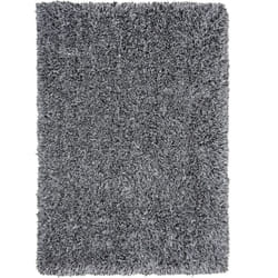 Beliani - Tappeto shaggy color grigio sale e pepe 200 x 300 cm Cide