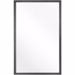 Elegante specchio da muro rettangolare in color nero 60x90. Migliora i tuoi interni con questo elegante specchio da parete, c ...