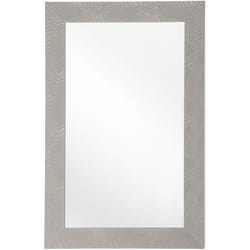 Beliani - Specchio da parete in color grigio 60x91 cm Nevez
