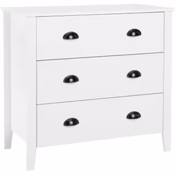 Elegante cassettiera con 3 cassetti. Pratica ed elegante cassettiera per ogni camera da letto, design semplice e lineare. Rea ...