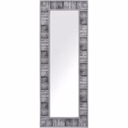 Specchio rettangolare da muro in stile rustico. Questo moderno specchio da parete in stile rustico, si sposa perfettamente co ...