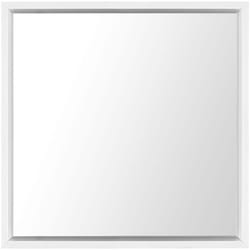 Specchio da parete quadrato bianco 50 x 50 cm Brignoles