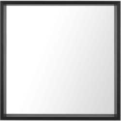 Specchio da parete quadrato nero 50 x 50 cm Brignoles